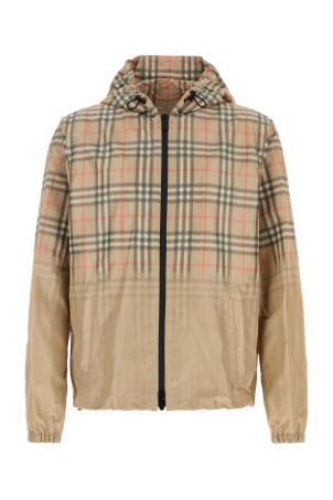 Printed viscose blend bomber jacket BURBERRY (8118831)