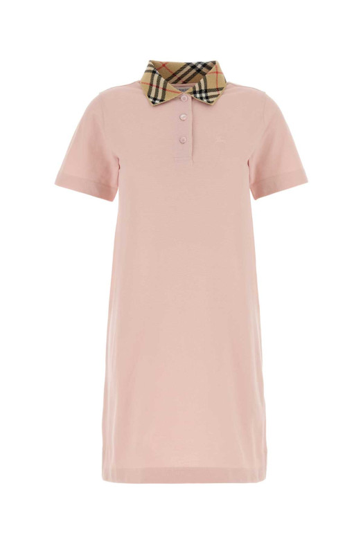 Pink piquet polo dress BURBERRY (8118956)