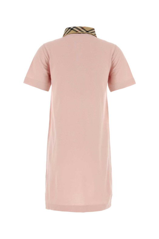 Pink piquet polo dress BURBERRY (8118956)