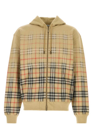 Beige cotton sweatshirt BURBERRY (8119034)