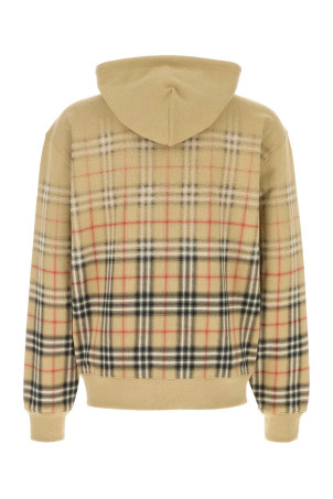 Beige cotton sweatshirt BURBERRY (8119034)