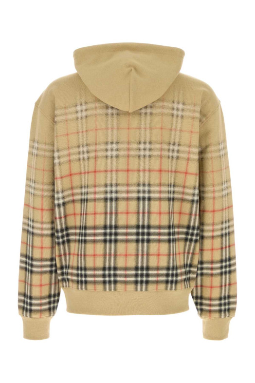Beige cotton sweatshirt BURBERRY (8119034)