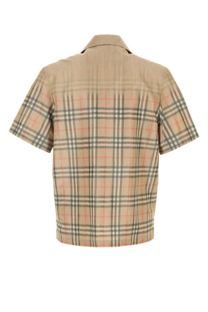 Printed viscose blend shirt BURBERRY (8119159)