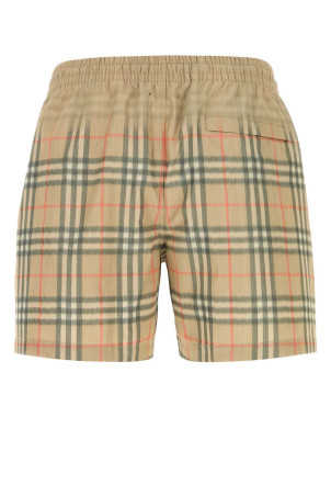 Printed polyester swimming shorts BURBERRY (8121695)