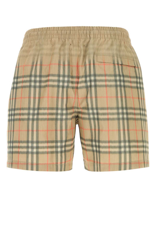 Printed polyester swimming shorts BURBERRY (8121695)
