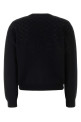 Black wool blend cardigan GUCCI (813850XKFB3)