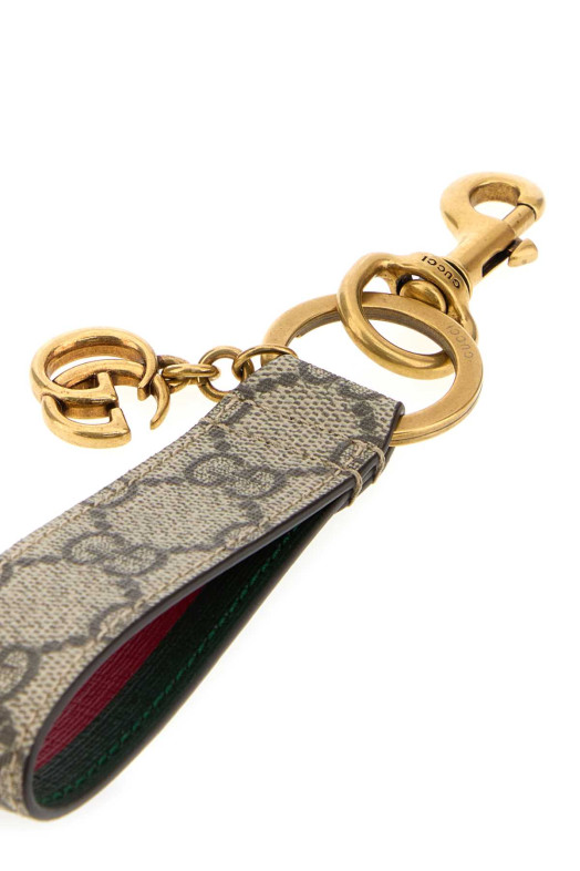 Printed canvas keyring GUCCI (817017JAAH4)