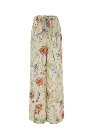 Printed crepe pyjamas pant ALEXANDER MCQUEEN (819000QZAQV)