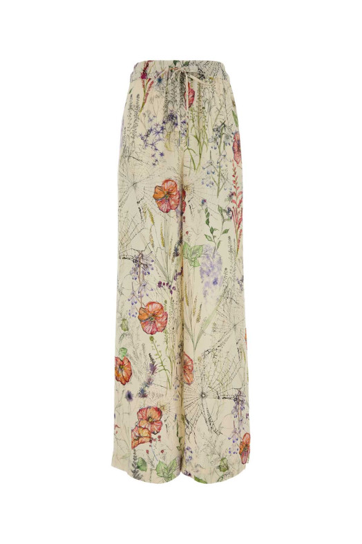 Printed crepe pyjamas pant ALEXANDER MCQUEEN (819000QZAQV)