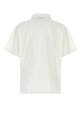 White piquet oversize polo shirt BALENCIAGA (828531TTVT8)