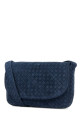 Navy blue Messenger Veneto crossbody bag BOTTEGA VENETA (843836V5Y30)