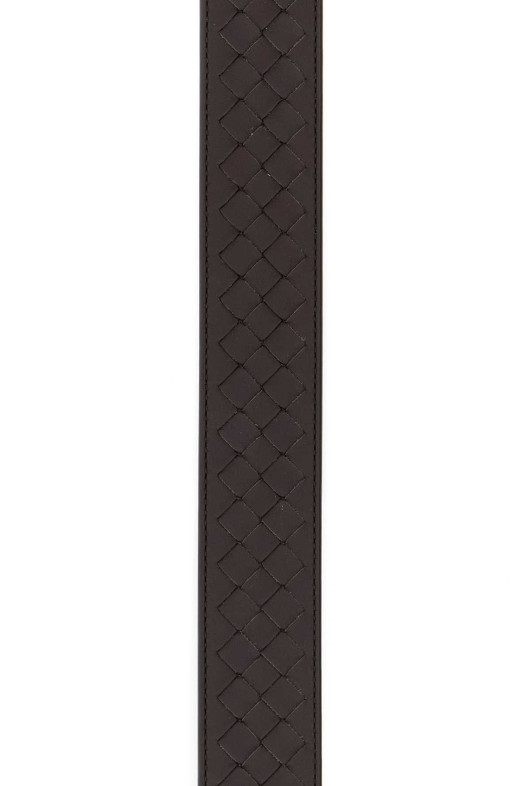 Dark brown leather belt BOTTEGA VENETA (843902V5XN1)