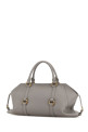 Grey leather medium Farringdon handbag ALEXANDER MCQUEEN (8456441VDEB)