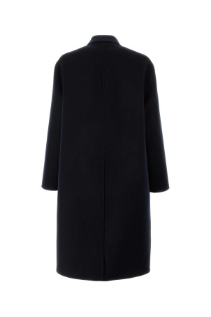 Navy blue wool blend coat GUCCI (846632ZASZE)
