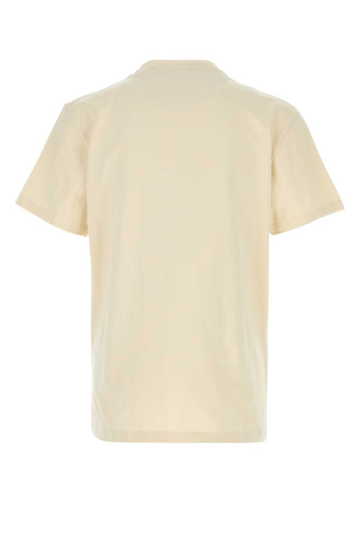 Cream cotton t-shirt ALEXANDER MCQUEEN (847750QTAD5)