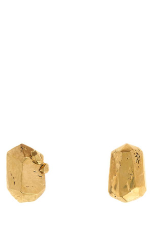 Gold metal earrings SAINT LAURENT (849746Y1500)