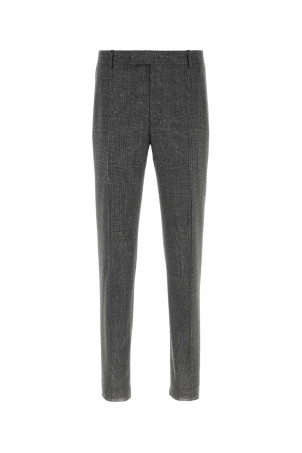Embroidered wool cigarette pant ALEXANDER MCQUEEN (850534QUADM)