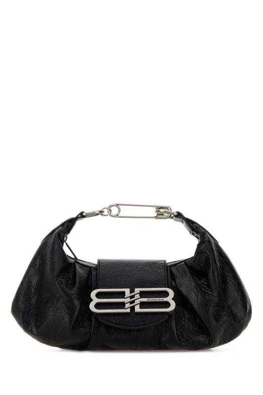 Black leather small Pamela shoulder bag Black BALENCIAGA (8509272ABT1)