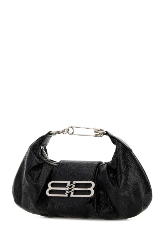 Black leather small Pamela shoulder bag Black BALENCIAGA (8509272ABT1)