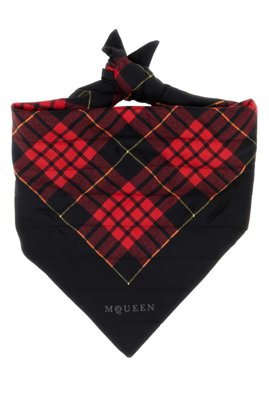 Embroidered silk scarf ALEXANDER MCQUEEN (8518653001Q)