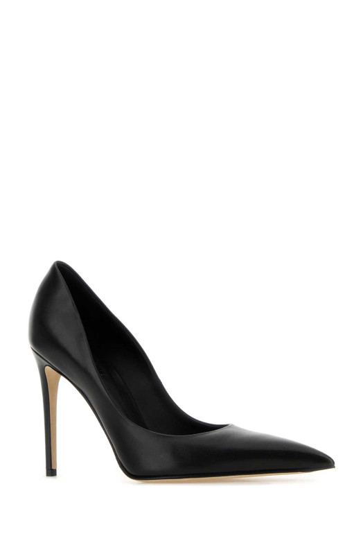 Black leather pumps ALEXANDER MCQUEEN (852023WIAJU)