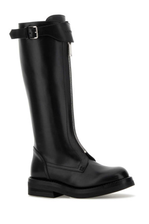 Black leather Countryside boots Black ALEXANDER MCQUEEN (852025WHAE3)