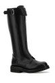 Black leather Countryside boots Black ALEXANDER MCQUEEN (852025WHAE3)