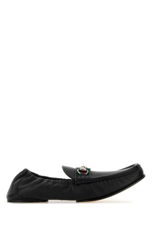 Black leather Horsebit 1953 loafers GUCCI (852065AAFSE)