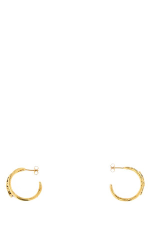 Gold metal earrings SAINT LAURENT (853088Y1500)