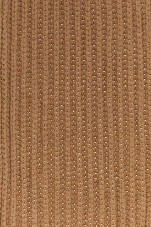 Camel wool blend scarf GUCCI (8531663GB02)