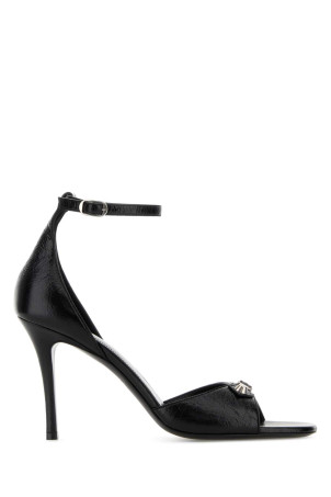 Black leather City Up sandals BALENCIAGA (854007WAD4Y)