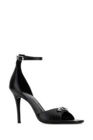 Black leather City Up sandals BALENCIAGA (854007WAD4Y)