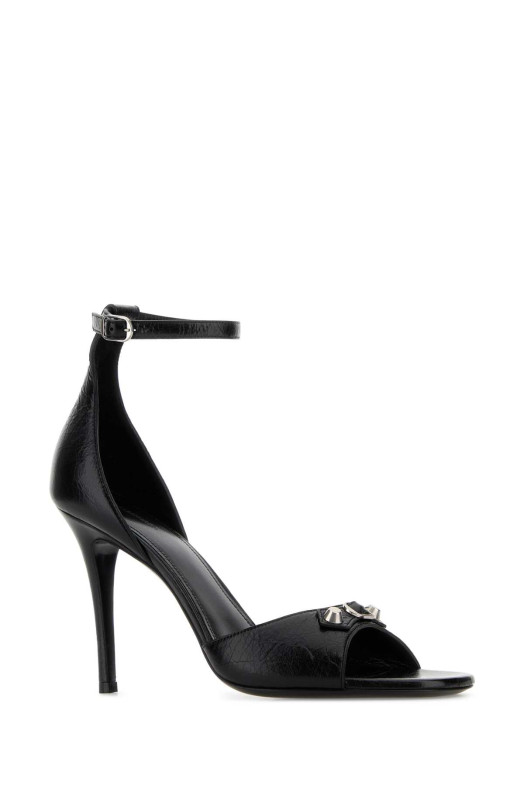 Black leather City Up sandals BALENCIAGA (854007WAD4Y)