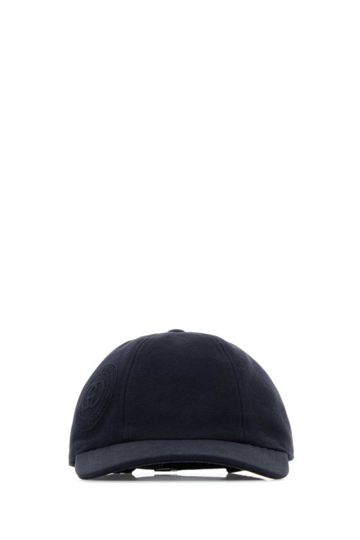 Navy blue cotton baseball cap GUCCI (8541154HBIK)