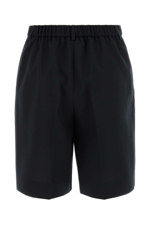 Dark blue wool shorts GUCCI (854261ZAS68)
