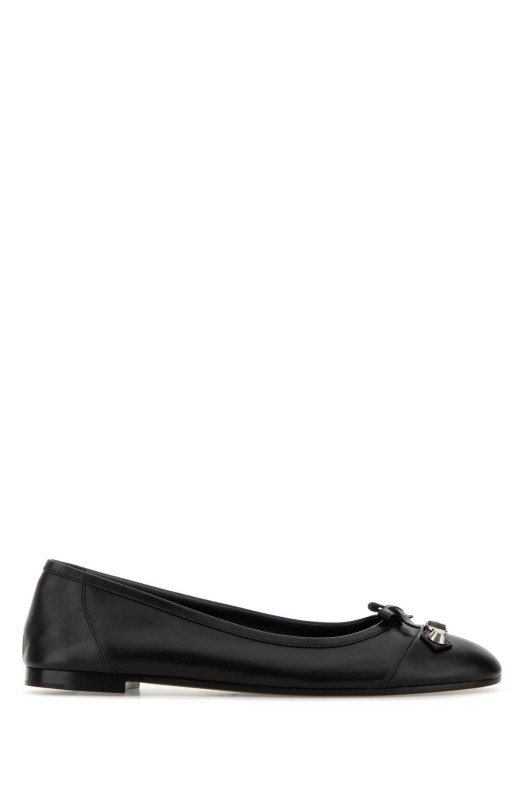Black leather City Up ballerinas Black BALENCIAGA (854369WBDH5)