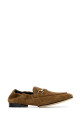 Camel suede loafers GUCCI (854414AADWE)