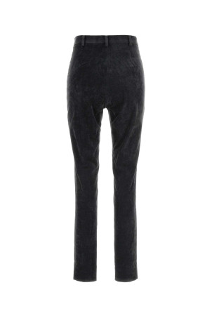 Charcoal stretch velvet pant GUCCI (854586ZAUG7)