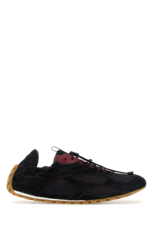 Black fabric and suede Orbit Flash sneakers BOTTEGA VENETA (855200V65D1)