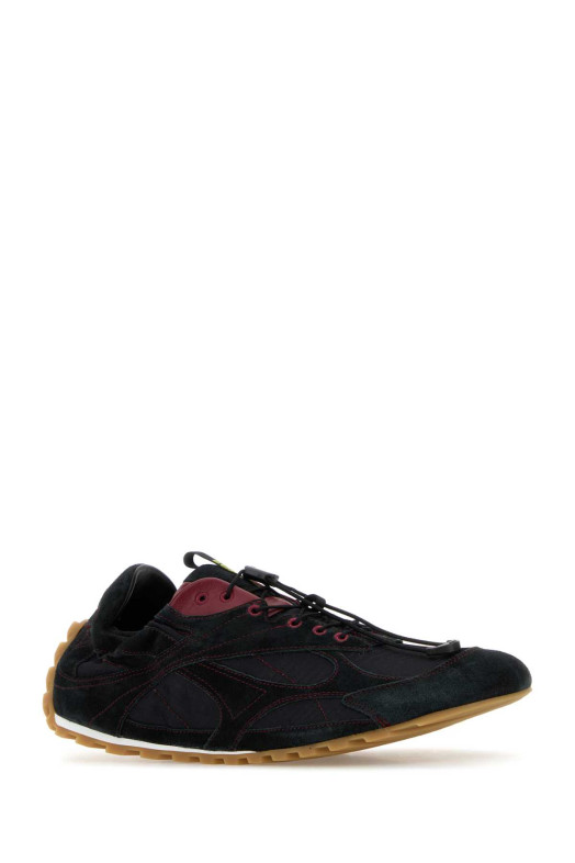 Black fabric and suede Orbit Flash sneakers BOTTEGA VENETA (855200V65D1)