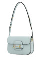 Pastel light blue small Gucci Horsebit 1955 shoulder bag GUCCI (8552341AAV5)