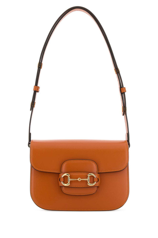 Orange small Gucci Horsebit 1955 shoulder bag GUCCI (8552341AAV5)