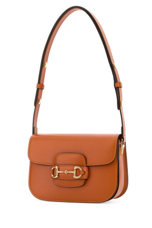 Orange small Gucci Horsebit 1955 shoulder bag GUCCI (8552341AAV5)