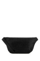 Black leather Day Sling crossbody bag BOTTEGA VENETA (855415V2HL1)