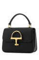 Black leather small Gucci Siena handbag Black GUCCI (855536AAFKB)