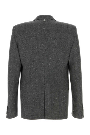 Embroidered glencheck blazer ALEXANDER MCQUEEN (856962QUADM)