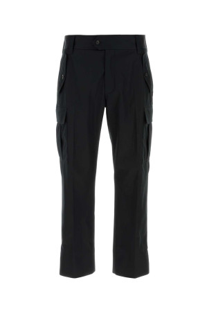 Black cotton cargo pant Black ALEXANDER MCQUEEN (857149QSACD)