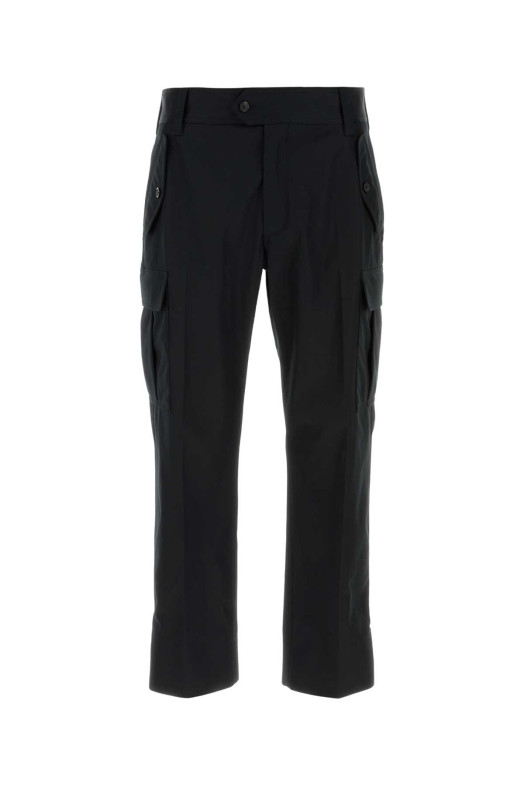 Black cotton cargo pant Black ALEXANDER MCQUEEN (857149QSACD)