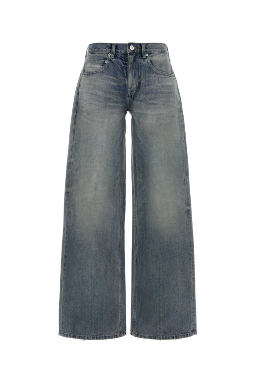 Denim wide-leg jeans BALENCIAGA (857231TQW55)