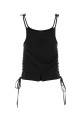 Black cotton tank top Black BALENCIAGA (857301TQP13)